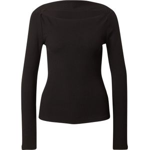 Gina Tricot Shirt  zwart