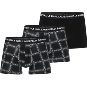 Karl Lagerfeld Boxershorts  zwart / wit