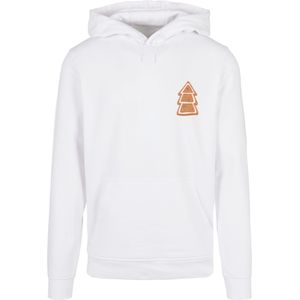 F4NT4STIC Sweatshirt 'Gingerbread Lebkuchen Tree'  bruin / groen / rood / wit