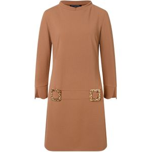 Ana Alcazar Jurk 'Sidesa'  bruin