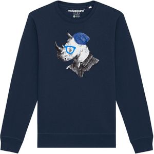 Watapparel Sweatshirt ' Nashorn '  navy / gemengde kleuren