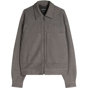 Bershka Tussenjas  donkergrijs