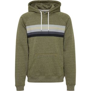 BLEND Sweatshirt  grijs / groen / zwart / wit