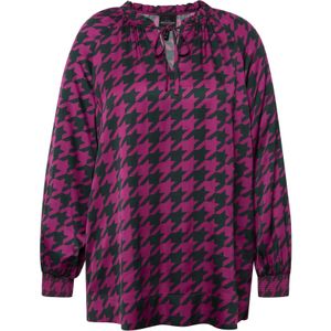 Ulla Popken Blouse  donkergrijs / lila