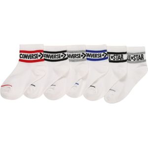 Converse - CHN Basic Wordmark - Enkelsokken - Set van 6