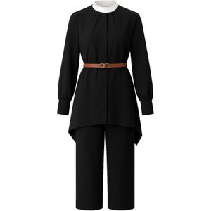 MODAMIHRAM Broekpak  bruin / zwart / wit