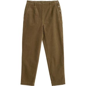 Seasalt Cornwall Broek 'Crackington'  kaki