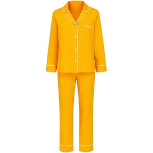 For You Moda Pyjama  lichtoranje / wit