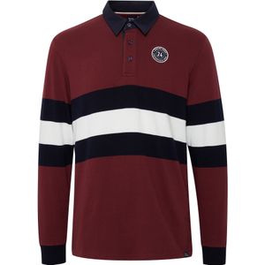 FQ1924 Shirt 'MIKKAEL'  blauw / kersrood / wit