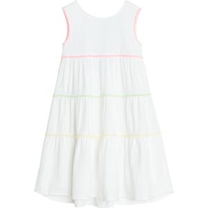 Cool Club Jurk  rosa / wit