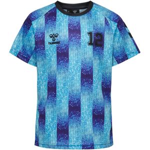 Hummel Functioneel shirt  aqua / donkerblauw