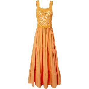 Influencer Zomerjurk  oranje