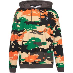 Dangerous DNGRS Sweatshirt  beige / donkergrijs / groen / oranje