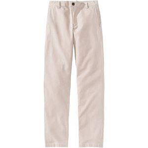 Beige Chino Broek - Elastische Katoenkwaliteit - Normale Taillehoogte