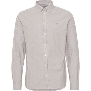 Casual Friday Overhemd 'Anton'  beige / wit