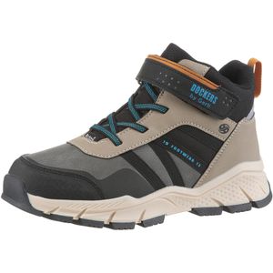 Dockers by Gerli Laarzen  donkerbeige / grijs / oranje / zwart