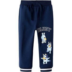 NAME IT Broek 'Bluey'  navy / lichtblauw