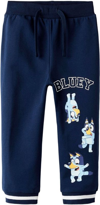 NAME IT Broek 'Bluey'  navy / lichtblauw