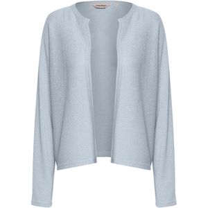 Oxmo Gebreid vest 'KIKE'  blauw