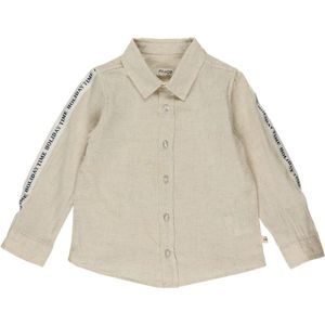 Panço Overhemd  ecru / zwart / wit