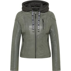 MUSTANG Tussenjas  kaki / zwart