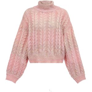 Sookie Trui  beige / lichtroze