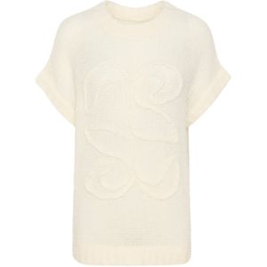 My Essential Wardrobe Trui 'LingoMW'  wolwit