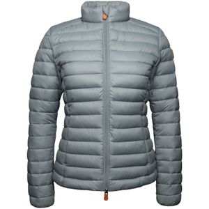 SAVE THE DUCK - Carly - Gewatteerde Jas - Grijs - Slanke Pasvorm