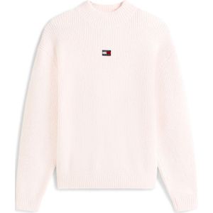 Tommy Jeans Trui  pastelroze / rood / wit