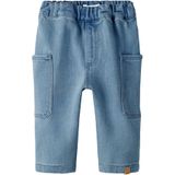 Lil'Atelier Jeans  blauw denim