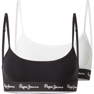 Pepe Jeans BH  zwart / wit