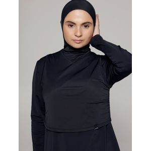 SIYA Swimwear Badpak 'Hijab'  zwart