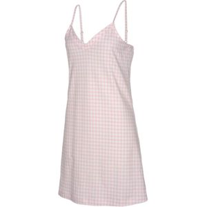 VIVANCE - Negligé - Rosa - Katoen - Mouwloos - V-hals