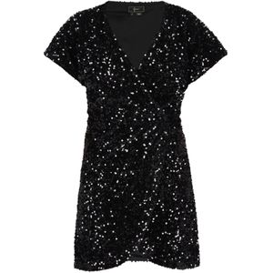 faina Cocktailjurk  zwart