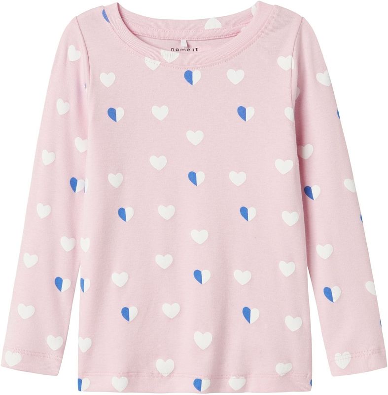 Heart - Top - Lange Mouwen - Jersey - All-over Print