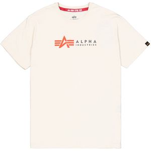Alpha Industries - Puff Print T-shirt - Zwart - Katoen