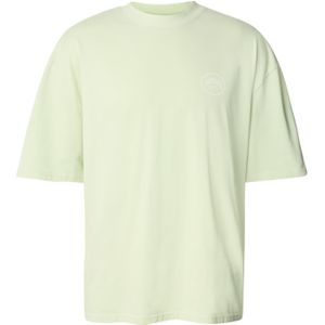 Oversized T-shirt met labelprint