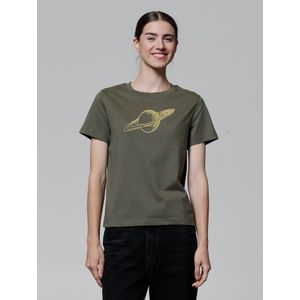 Watapparel Shirt 'Saturn'  donkergroen