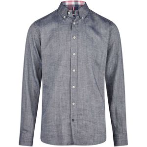 HECHTER PARIS Overhemd  donkerblauw