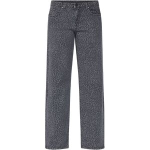 SISTERS POINT Jeans 'ONEA-JE5'  donkergrijs / zwart