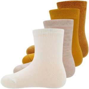 EWERS Sokken  lichtbeige / beige gemêleerd / goudgeel / safraan