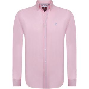 Williot Overhemd  grijs / pink / wit