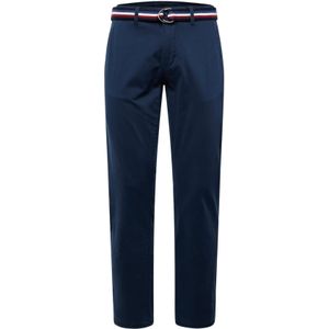 FQ1924 Chino  navy / donkerblauw / robijnrood / wit