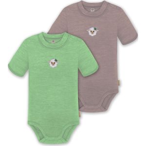 normani Rompertje/body 'Tihoi'  grijs / groen