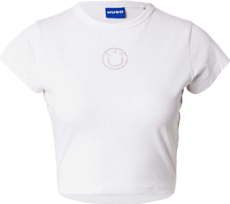 HUGO Shirt 'Dome_B_2'  transparant / wit