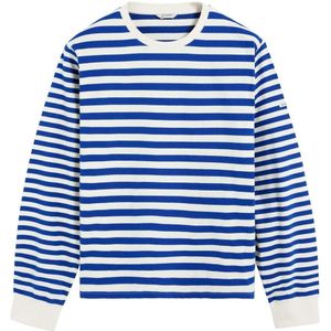 Scalpers Shirt  donkerblauw / wit