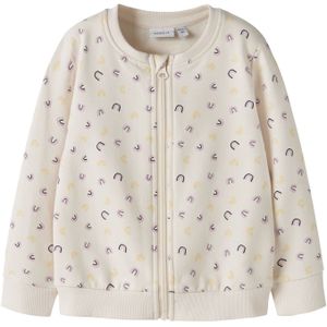 Sweatvest - Ronde Hals - Lange Mouwen - Ritssluiting - Regular Fit