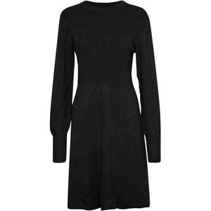 b.young Gebreide jurk 'Nonina'  zwart