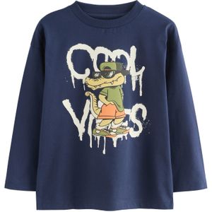 Next Shirt  taupe / navy / groen / oranje