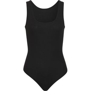 Copenhagen Studios - Stringbody - Zwart - Met Hoogwaardige Logoborduring van Geribde Bio-katoenkwaliteit